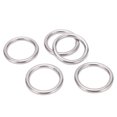thumbnail image 4 of Anillos Redondos Sin Costuras, Apariencia Elegante Anillos Redondos De Acero Inoxidable 304 Reutilizables Para Equipos De Barcos Marinos Para Hamacas Para Anillos De Yoga Anggrek 4x25mm, 4 of 8