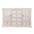 thumbnail image 5 of Liberty Furniture Industies, INC Big Valley 2 Door 6 Drawer Dresser in Whitestone w/ Heavy Distressing, 5 of 5