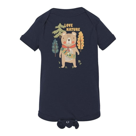 Love Nature Explorer Bear Bodysuit Infant -Image by Shutterstock, 12 Months
