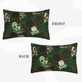thumbnail image 4 of Balery Camouflage Skull Bedding Queen Pillow Cases - Envelope Closure - Soft Brushed Microfiber Fabric - Shrinkage and Fade Resistant Pillow Cases-16"x24", 4 of 9
