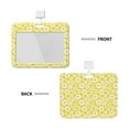 thumbnail image 2 of Cauagu Daisies Flowers for ID Badge Holder,Badge Holder with Windows Key Card Work Badge Sleeve for Office/ Factory/ID Credit Cards/Proximity Key Cards, 2 of 7