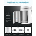 thumbnail image 4 of VEVOR 6L Water Distiller Home Countertop Purifier Machine 900W Plastic Stainless Steel, 4 of 9