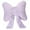 Violet, variant on Siruishop Plush Bow Throw Pillow Aesthetic Multifunctional Ornament for Bed Cafe Couch Light Pink