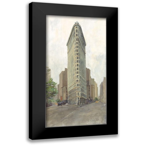 Tillmon, Avery 9x14 Black Modern Framed Museum Art Print Titled - Downtown