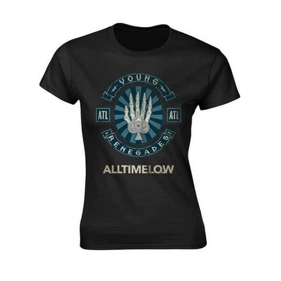 All Time Low Womens Skele Spade T-Shirt