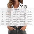 thumbnail image 3 of Womens Halloween Graphic Shirts Pumpkin Witch Print V Neck Tops | 2026 Casual Fall 3/4 Sleeve T Shirts,Funny Halloween Graphic Costume,Fall Festival Events,Halloween Party,Happy Halloween, 3 of 7