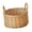 Two hand wicker bask, variant on Grass Woven Flower Basket Handmade Flower Arrangement Pastoral Basket for Home Wedding Garden Decoration