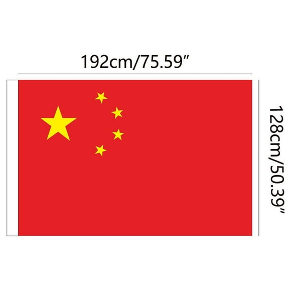 Last Chance Qaailabf Chinese Flag Large Size 6 Specifications Indoor And Outdoor Sunscreen Flag