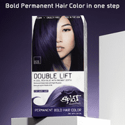 Splat Double Lift Permanent Blue Color for Dark Hair, Rhythm and Blues Unisex Hair Dye, 1 Application