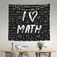 thumbnail image 3 of Bingfone Polyester Fabric Tapestry I Love Math Wall Hanging Tapestry,Daily Decorative Tapestry For Bedroom Living Room Dorm 60l X 51w Inches, 3 of 9