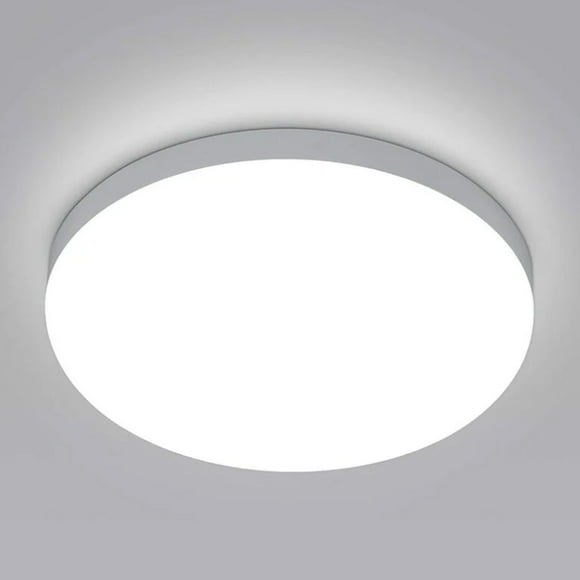LED Flush Mount Ceiling Light For Various Rooms, Round Lighting Fixture Bright But Non-Glaring Eye-Protective Design For Living, Dining, Bedroom, Bathroom, Kitchen