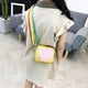 thumbnail image 5 of Bolso bandolera infantil con lazo arcoiris para niña, 5 of 5