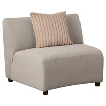 Coaster Fayette Upholstered Armless Chair Greige