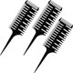 thumbnail image 1 of BEMS-3 uds. Peine de espiga de cola puntiaguda negra de 3 lados, 1 of 5