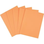 Staples Brights Multipurpose Colored Paper 20 lbs. 8.5" x 11" Orange 500/Ream (25208)