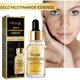 thumbnail image 4 of Suero facial de oro de 24 quilates, hidratante iluminador y antiedad con vitamina C, aceite hialurónico y de argán para manchas oscuras y líneas de expresión, potenciador de la piel coreano (30 ml), 4 of 5