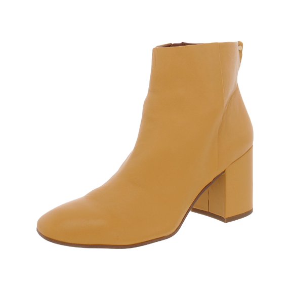 Franco Sarto Womens Tina Leather Square Toe Booties
