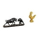thumbnail image 1 of Colección Moderna De Esculturas De Animales De Feng Shui Con Figuras De Toro, Oso, Vaca, Ganado Y Gallo Para Escritorio, Hogar, Cumpleaños, Aniversario, Etc., 1 of 8
