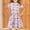 Pink, variant on SGFCWSX Girls Short Sleeve Skater Dress Kids Dinosaur Print Crewneck Swing Dress for Spring Summer Casual Play Red Size 11-12 Years