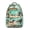 Greenish-blue-4, variant on Orange Print Waterproof School Backpack - Ergonomic Student Backpack with Spinal Support, Breathable Padded Straps & Durable Lightweight Design for Teens & College Students