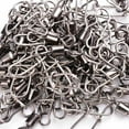 thumbnail image 5 of hejhncii 50Pcs Stainsless Steel Fishing Barrels Swivels Fishing Barrels Line Connectors Accessorys for Saltwater Freshwaters, 5 of 20