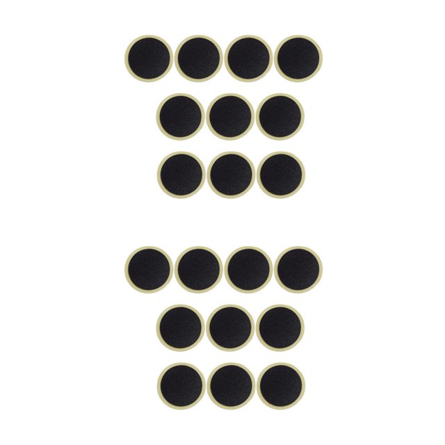 Advancent Paquete de 10 parches para pinchazos, parches para neumáticos, Kit de herramientas de reparación de secado, accesorios para Tipo 2 2Conjunto