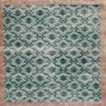 thumbnail image 1 of Ahgly Company Machine Washable Indoor Square Traditional Dark Goldray Area Rugs, 8' Square, 1 of 7
