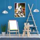 thumbnail image 3 of Cuadros Decorativos 5D DIY diamante pintura animal completo redondo diamante mosaico hogar Likrtyny embutido en tela, 3 of 7