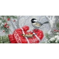 thumbnail image 4 of Evergreen Winter Encounter Sassafras Indoor Outdoor Switch Doormat 1'10"x10" Red, 4 of 5