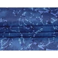 thumbnail image 4 of oneOone Velvet Medium Blue Fabric Batik Dress Material Fabric Print Fabric By The Yard 58 Inch Wide, 4 of 5