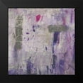 thumbnail image 2 of Goldberger, Jennifer 12x12 Black Modern Framed Museum Art Print Titled - Dusty Violet II, 2 of 5