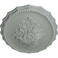 thumbnail image 3 of Ekena Millwork 16 7/8"W x 11 3/4"H x 1 1/2"P Oxford Ceiling Medallion, 3 of 11