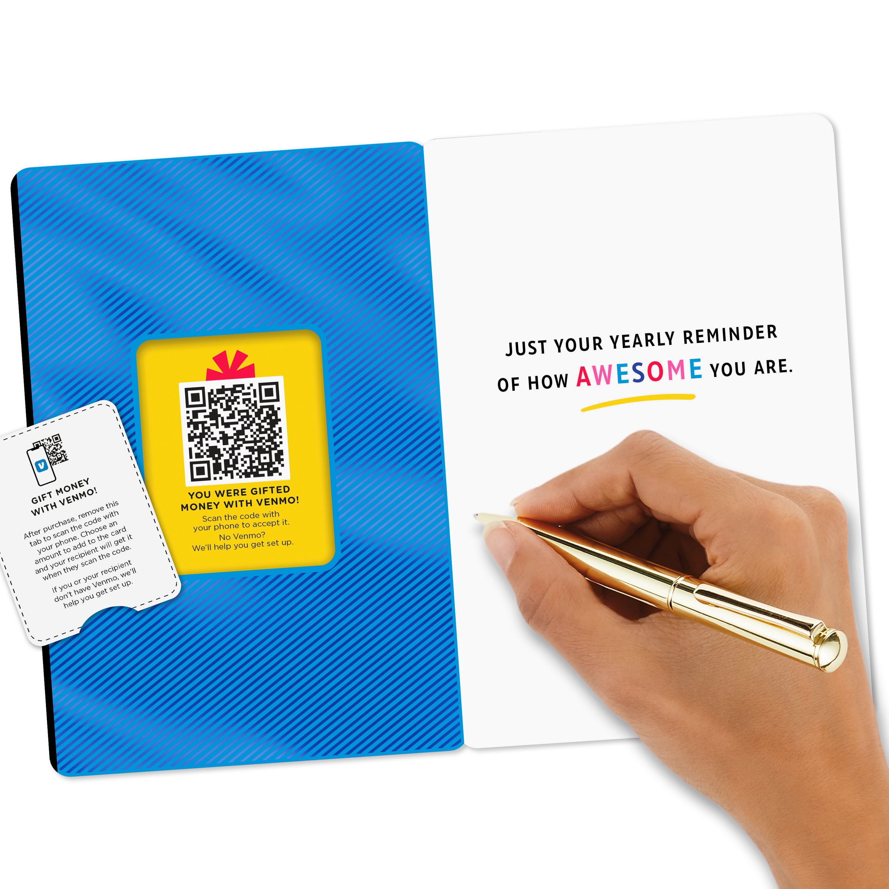 Hallmark And Venmo Birthday Greeting Card (Happy Birthday)