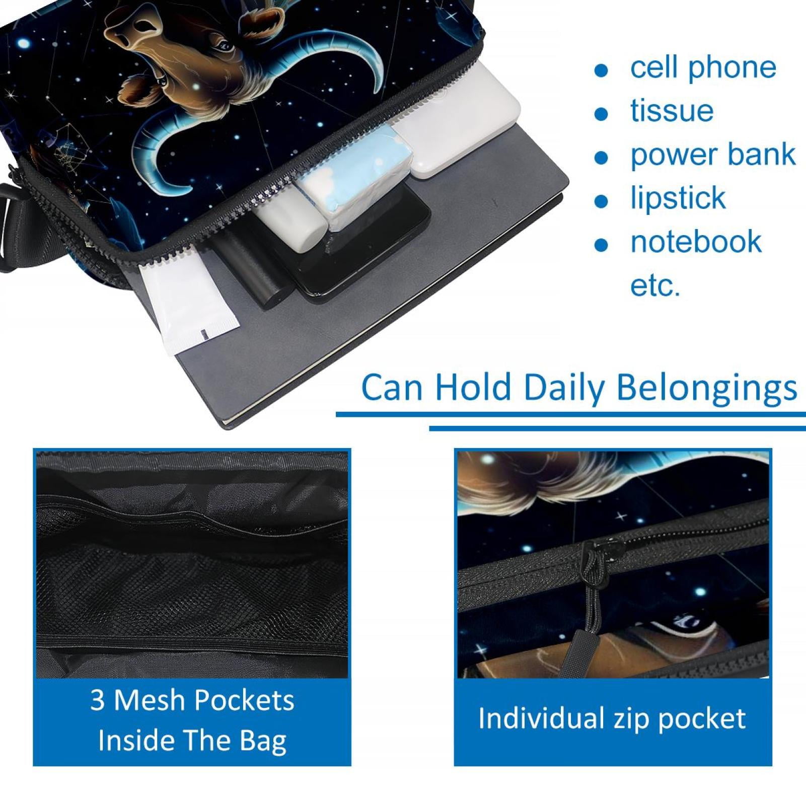 Taurus Running Belt Fanny Packs Waist Packs with Extension Strap Unisex Lightweight Adjustable
