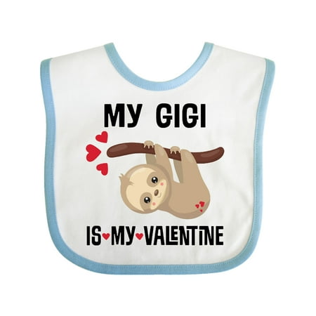 

Inktastic My Gigi Is My Valentine Gift Baby Boy or Baby Girl Bib