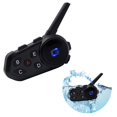 thumbnail image 2 of Montar Walkie Talkie Micrófono Dual Bluetooth 5.1 Casco De Motocicleta Walkie Talkie 1200M Intercomunicador Bluetooth Sistema De Comunicación De Casco De Motocicleta Speravity EL006804-00, 2 of 6
