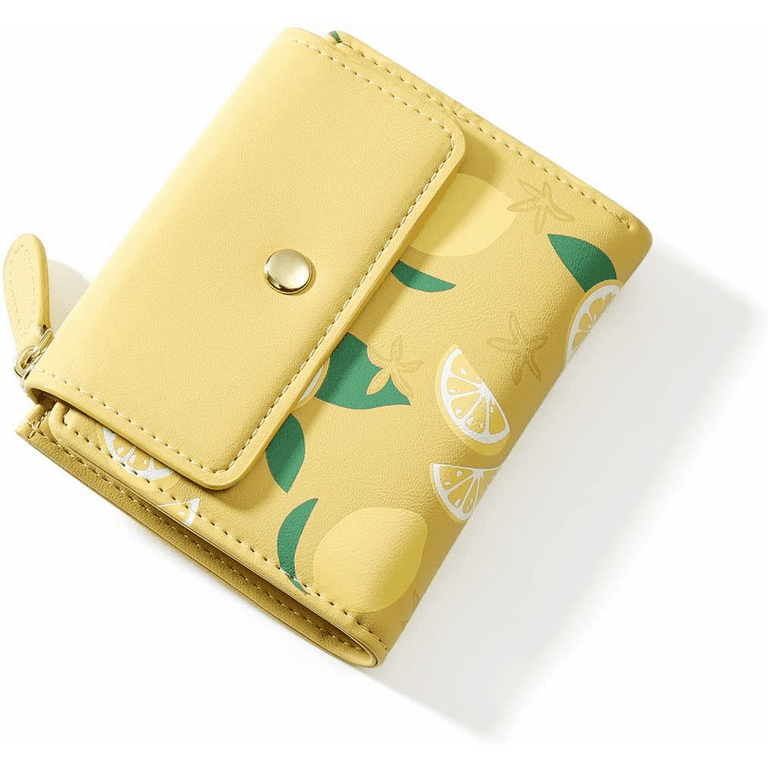 Cute Leather Women Wallets - Zipper Pocket Ladies Designer Card