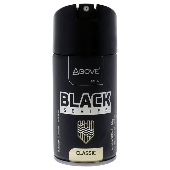 ABOVE Serie Negra, Spray Corporal de Larga Duración, Clásico, 325 ml