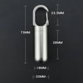thumbnail image 2 of Mini Pill Box Portable Pill Organizer Tablet Container for Mini Sealed Pill Organizer Camping Travel L, 2 of 9