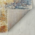 thumbnail image 6 of Chelsea Contemporary Abstract 5'3'' x 7'3'' Multicolor Polypropylene Indoor Area Rug, 5' x 7', 6 of 7