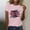 (Fashion 11)Pink, variant on Vivianyo HD American Flag T-Shirt For Women Summer 2026 Vacation Casual Print 4Th Of July Clothes Patriotic Graphic Tees Tops Loose Round Neck Boho Short Sleeve Shirts Comfy Tunic Clothes