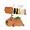 thumbnail image 2 of GUOOL Capybara Doll Unique DIY Wool Material Set for Teens Children Beginners D, 2 of 9