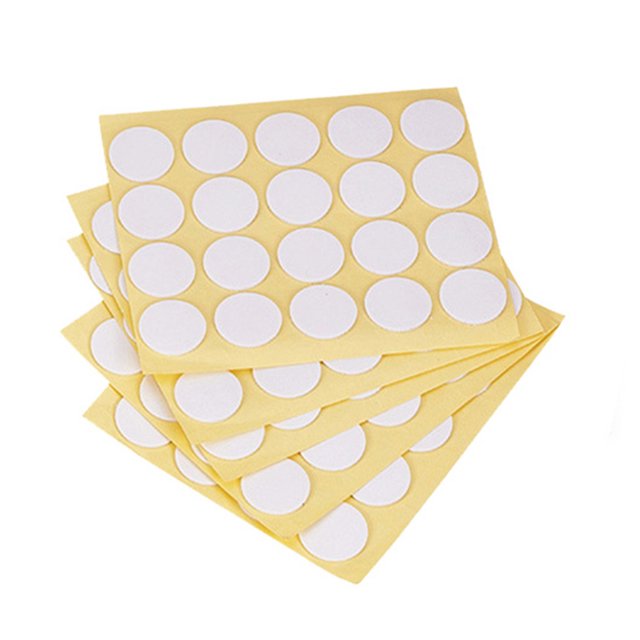 200 UNIDS Pegatinas de Espuma de Doble Cara Adhesiva Pegamento Puntos Decoración Del Hogar Titular Base de Cinta Fija Pasta de papel accesorios
