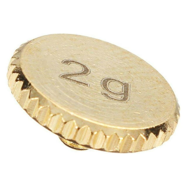 serony Poids de Coquille pour Boîtier de Lecteur LP, Pièces de Cartouche Dorées 2g