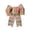B, variant on Christmas Bow, Double Layer Wired Ribbon Bow, Linen Texture Holiday Ornament with Snowflake Print for Wreath, Front Door, Tree, Indoor Outdoor