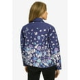 thumbnail image 2 of Jessica London Women's Plus Size Classic Cotton Button Down Denim Jean Jacket, 2 of 5