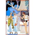 thumbnail image 3 of Barbier, Georges 11x14 Black Modern Framed Museum Art Print Titled - Ancient Greece, 3 of 5