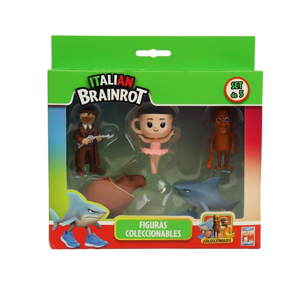 Figura coleccionable Fotorama Italian Brainrot 5 piezas