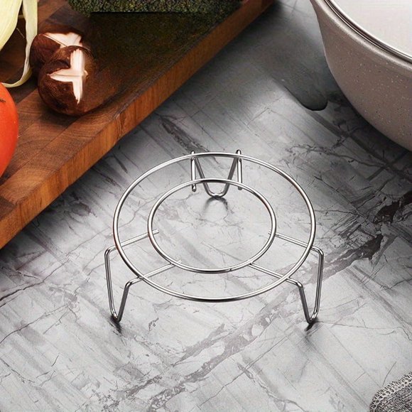 CUITING [No-Power Stainless Steel Steamer Rack] Stainless Steel Steamer Rack - Innovative  No-Power Needed  Perfect for Electric Rice Cookers & Kitchen Gadgets