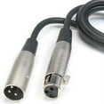 thumbnail image 1 of ACCL 10Ft XLR 3P Male/Female Balanced Audio Microphone Cable, 4 Pack, 1 of 1